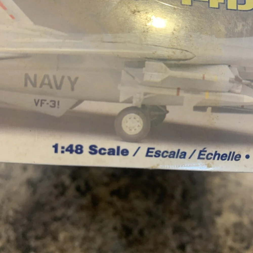 Rebel F-14D Super Tomcat 1:48 Scale Model Navy Airplane Plastic Sealed